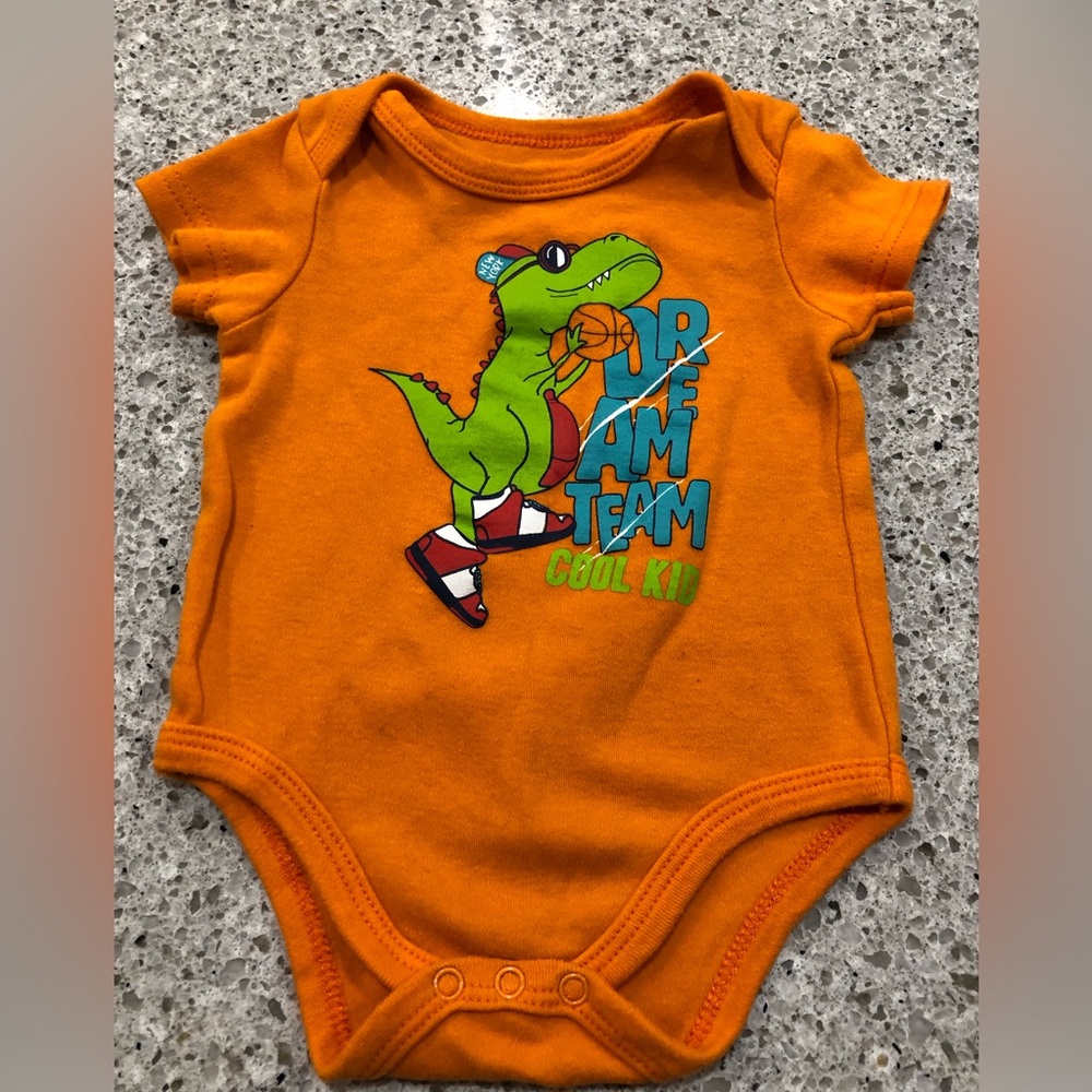 Monkey Bars 0-3M onesie